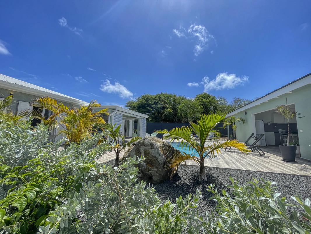 Villa Saint François Guadeloupe_piscine jardin